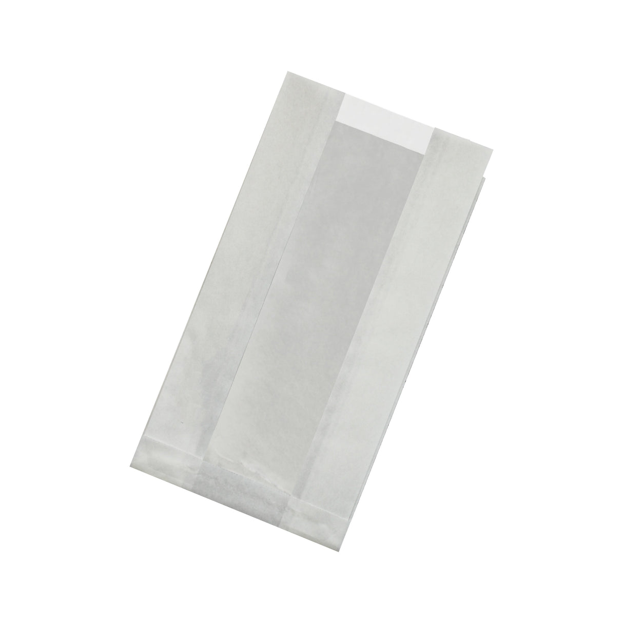 Bags, 8.7 x 4.7 x 2 Inch, Greaseproof Kraft Paper, White, with Window 1000 - 1 EACH 459106