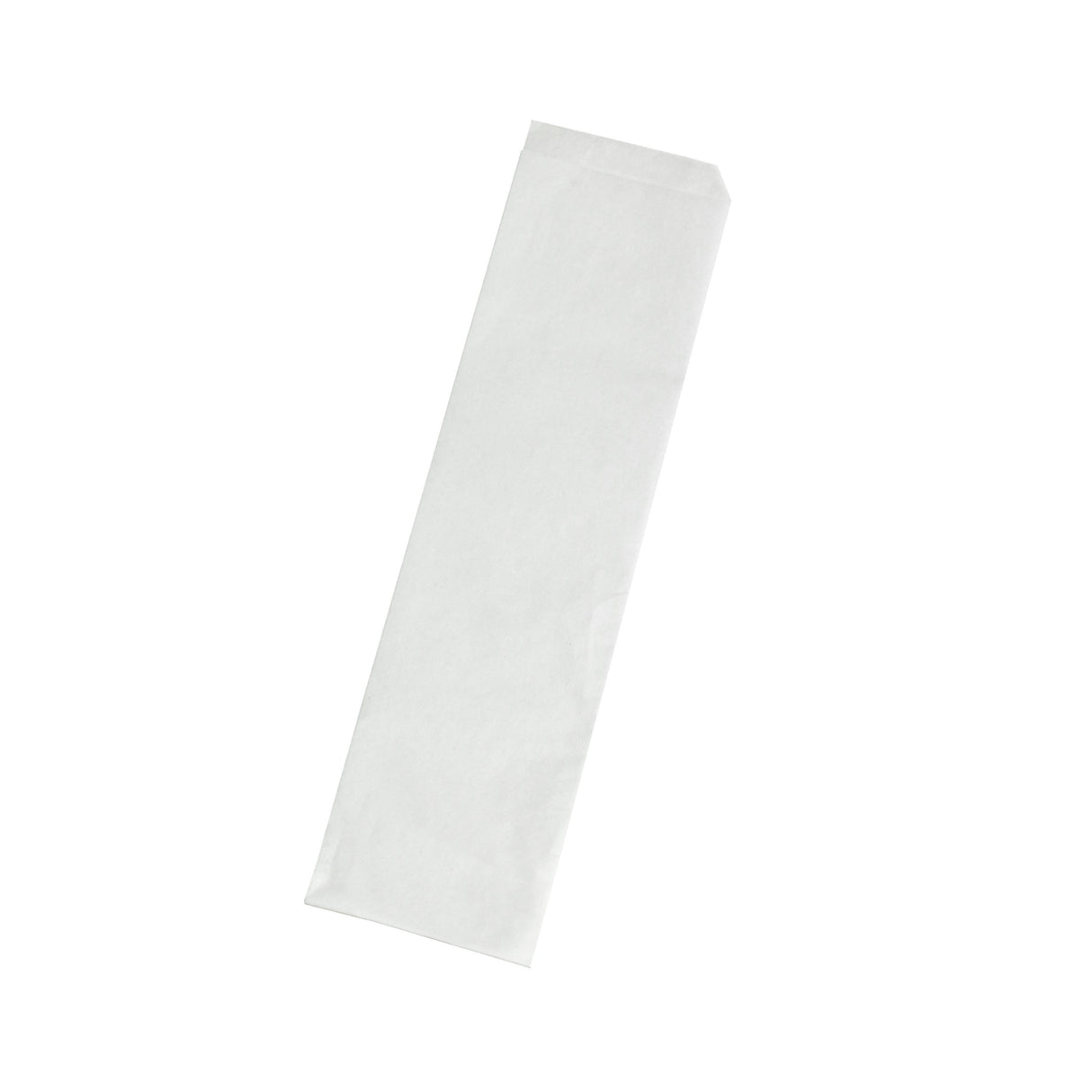 Bags, 13.4 x 3.3 Inch, Greaseproof Paper, White Kraft, Opens on 2 Sides 1000 - 1 EACH 459103