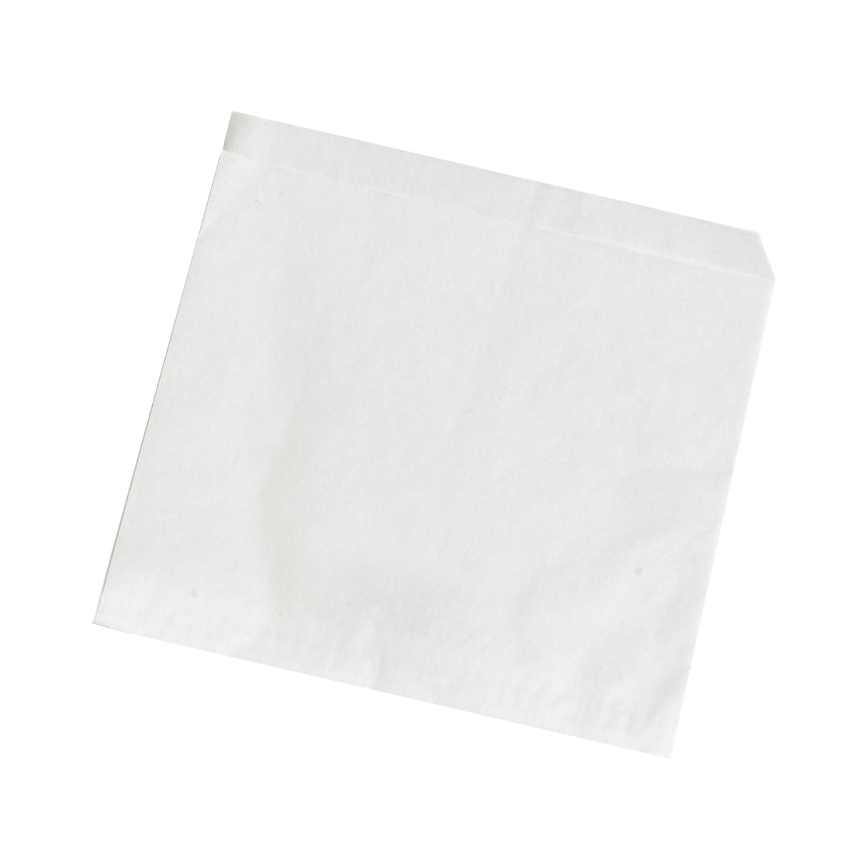 Bags, 9.4 x 9.4 Inch, Greaseproof Paper, White Kraft, Opens on 2 Sides 1000 - 1 EACH 459099