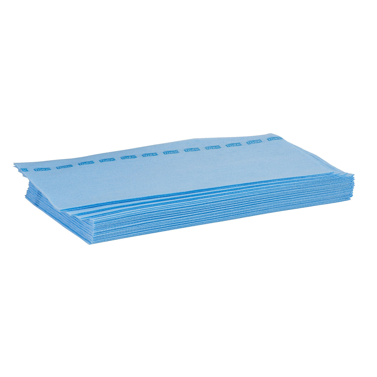 Wipers, Foodservice, Antimicrobial, Blue with Blue Stripe, 13 x 24 Inch, Self-Dispensing Box 1 - 150 COUNT