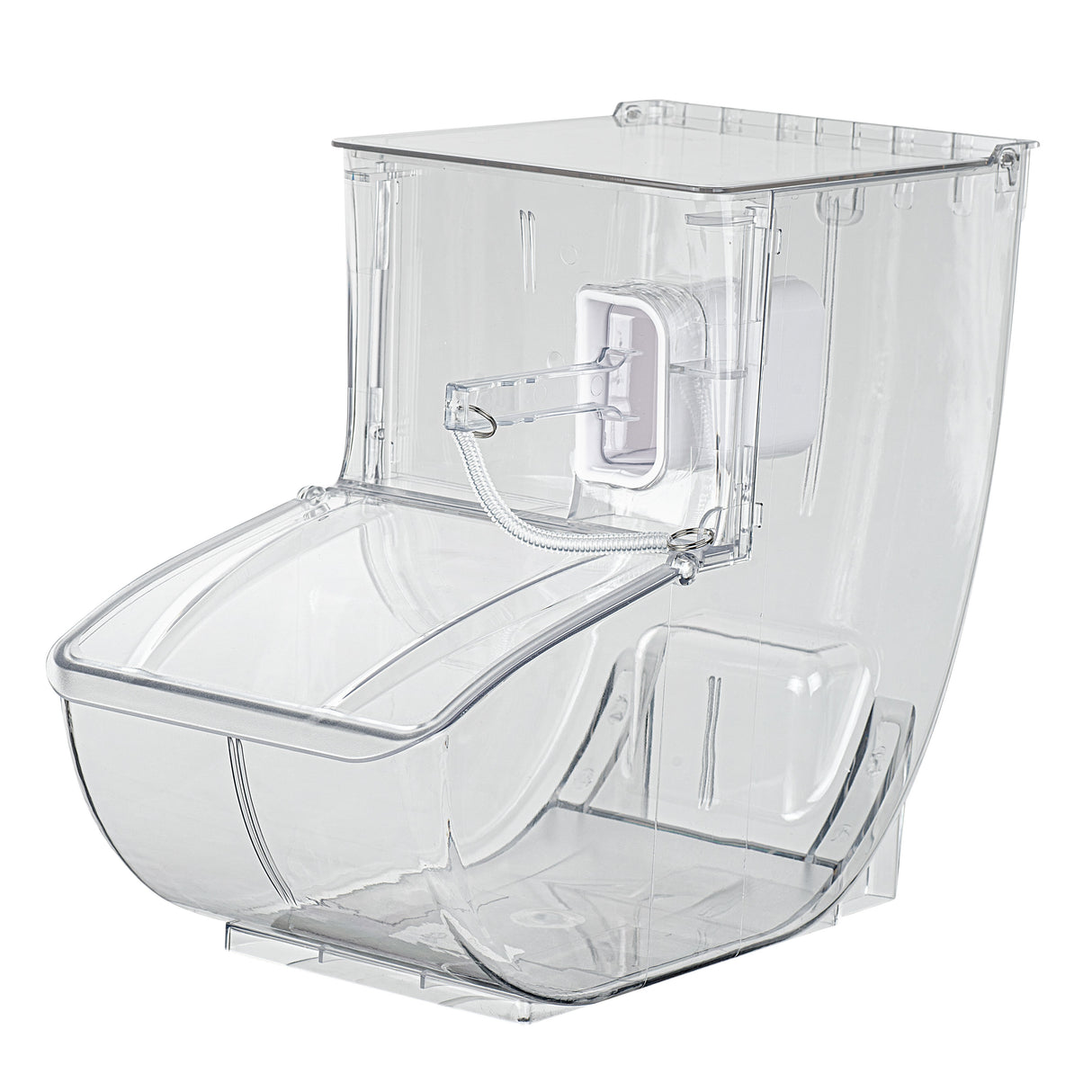 Bin, Topping, Met Lux 3 Gallon, Clear, Plastic, 13 x 15.75 x 7.75 Inch, with Scoop,1 - 1 EACH