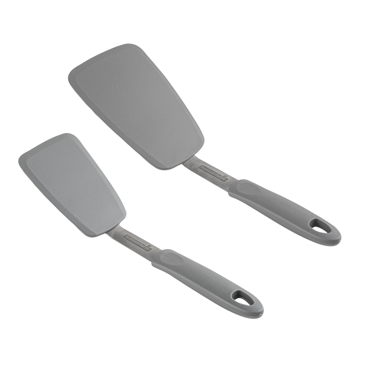 Turner, Solid, Comfy Grip 2-Piece, Gray, Silicone 1 - 2 PIECE 532505