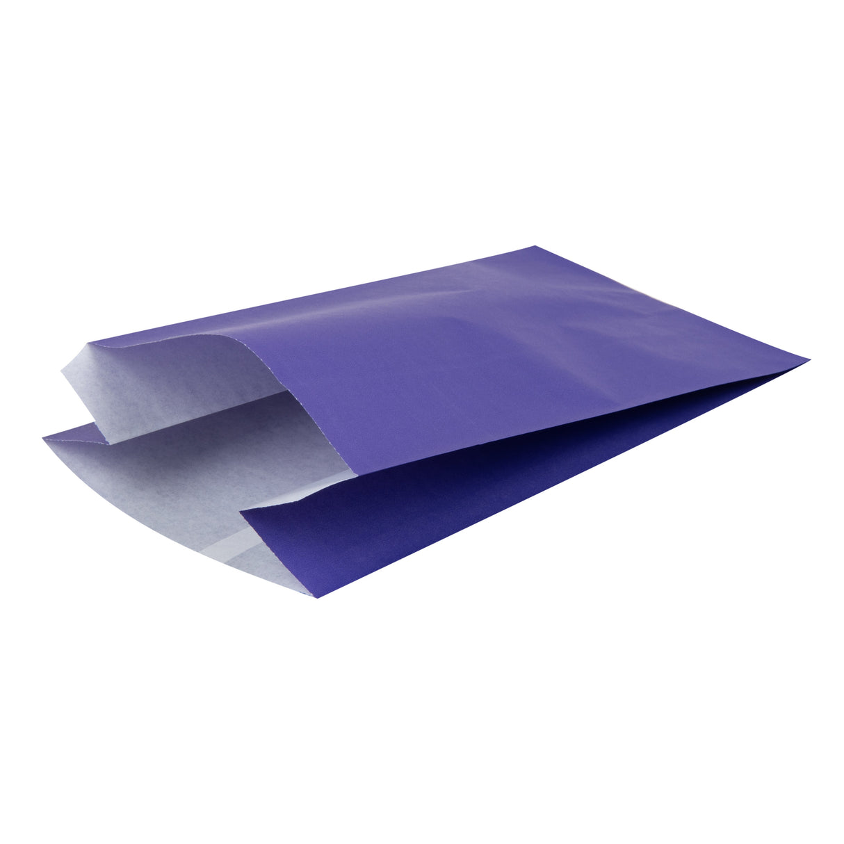 Bags, French Fry & Snack, Bag Tek 5 x 3 x 8.75 Inch, Paper, Purple 100 - 1 EACH 533236