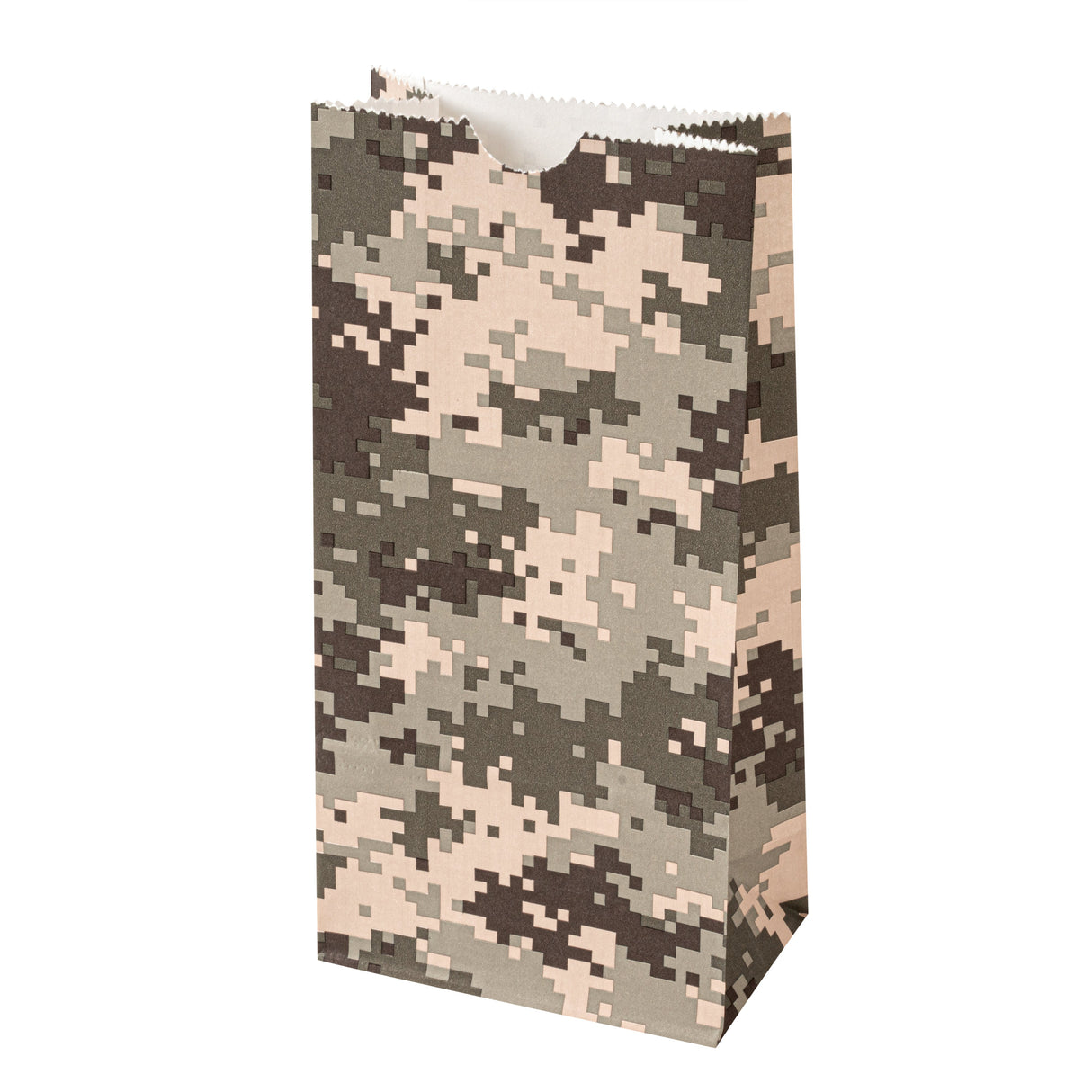 Bags, Bag Tek 2 Pound, Paper, Camouflage, 4.25 x 2.25 x 8.50 Inch 100 - 1 EACH 533265