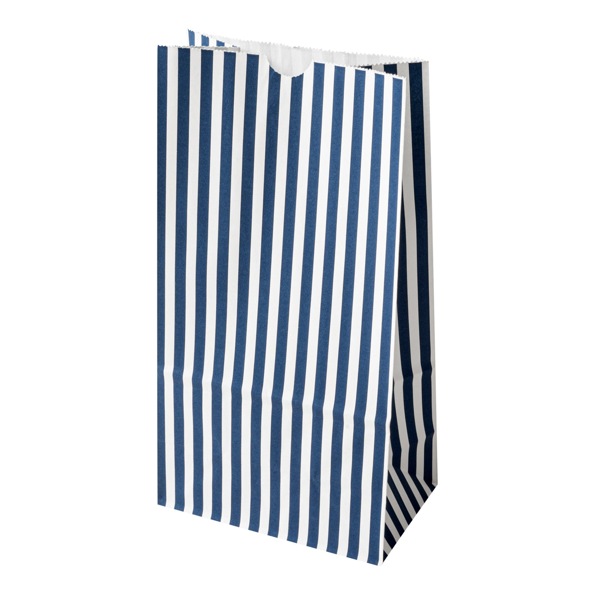 Bags, Bag Tek 6 Pound, Paper, Blue & White Stripe, 6 x 3.50 x 10.75 Inch 100 - 1 EACH 531425