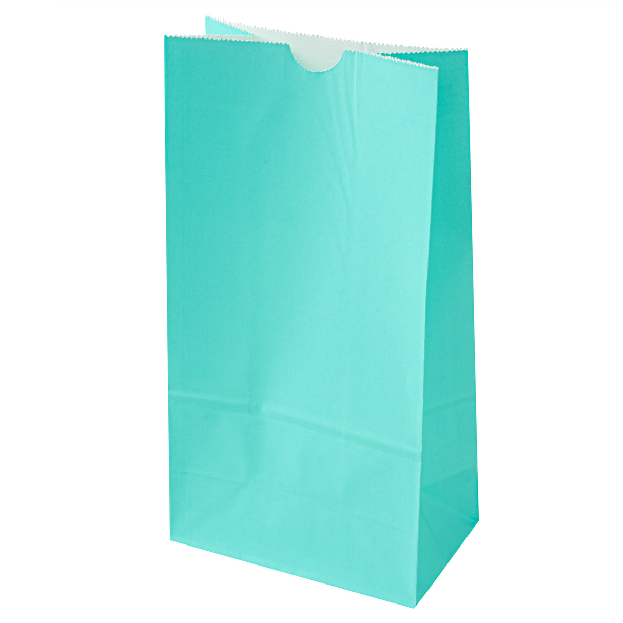 Bags, Bag Tek 6 Pound, Paper, Turquoise, 6 x 3.50 x 10.75 Inch 100 - 1 EACH 531427