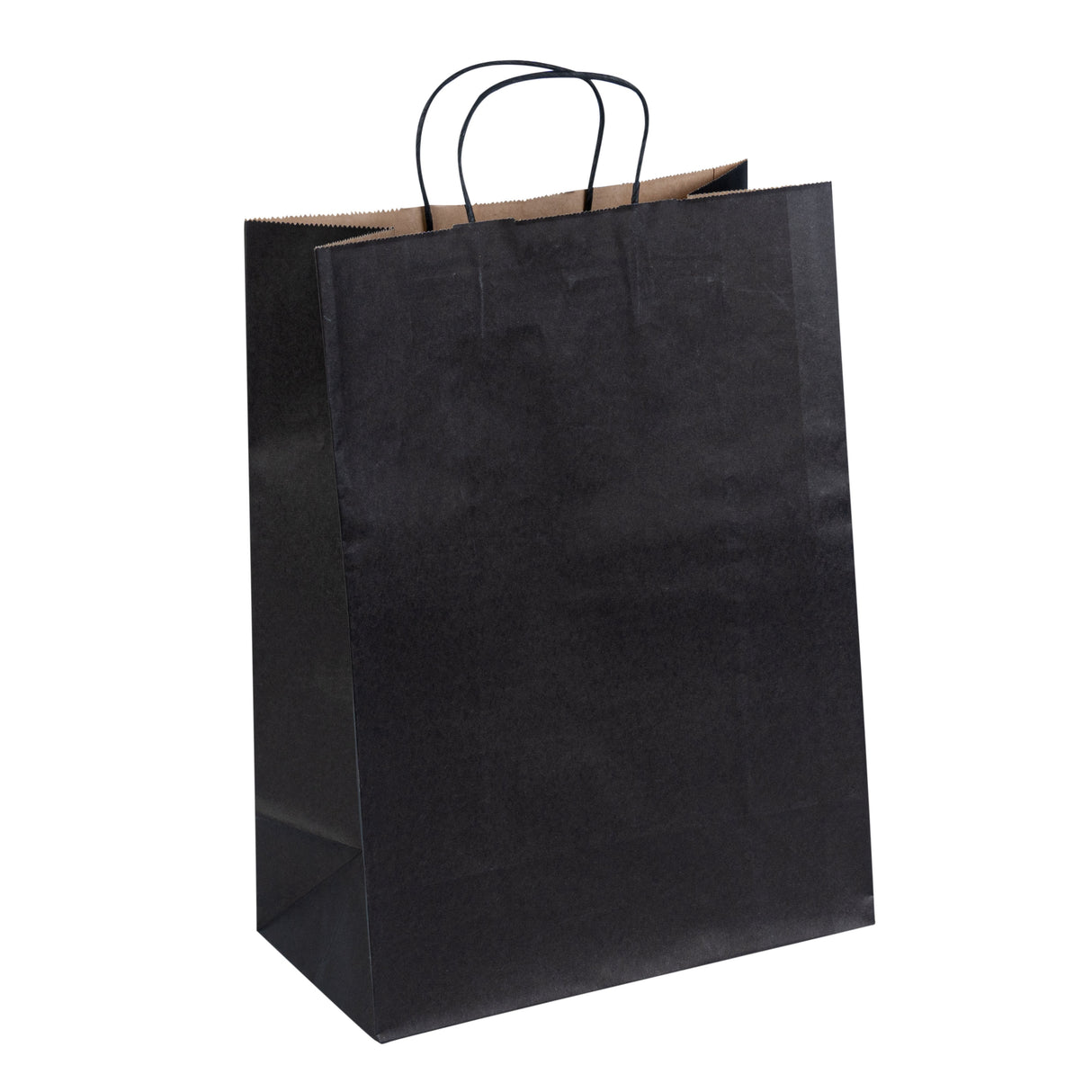 Bags, Retail, Saving Nature 12.50 x 6.25 x 17 Inch, Paper, Black, with Handles 100 - 1 EACH 531587