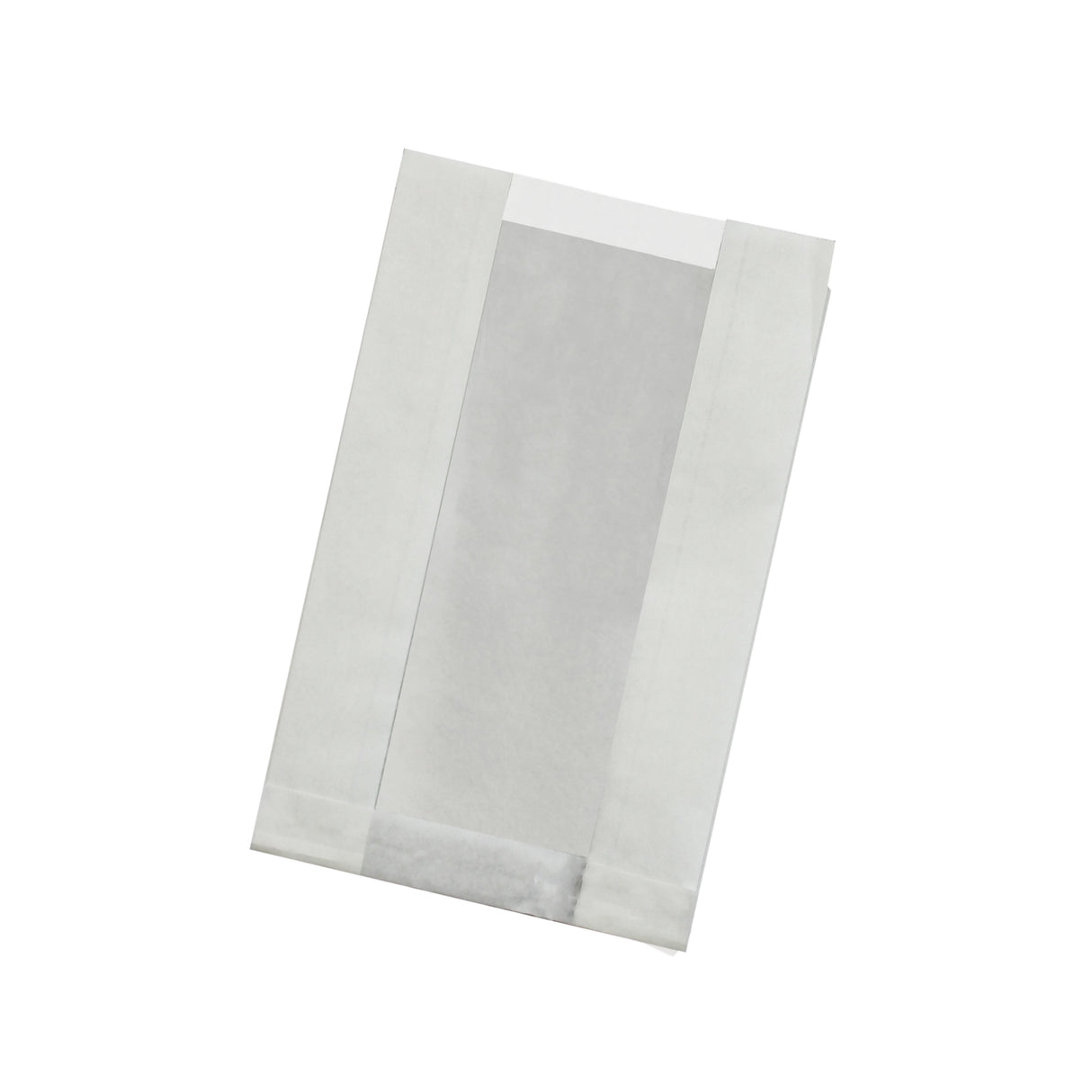 Bags, 8.70 x 5.50 x 2.40 Inch, Paper, White, with Greaseproof Window 1000 - 1 EACH 540621