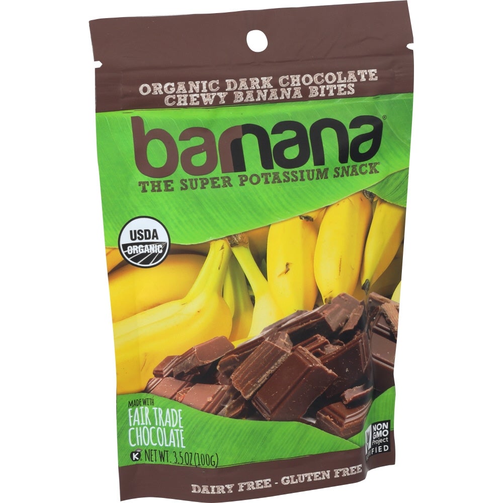 Bites, Banana, Dark Chocolate, Chewy,12 - 3.5 OUNCE