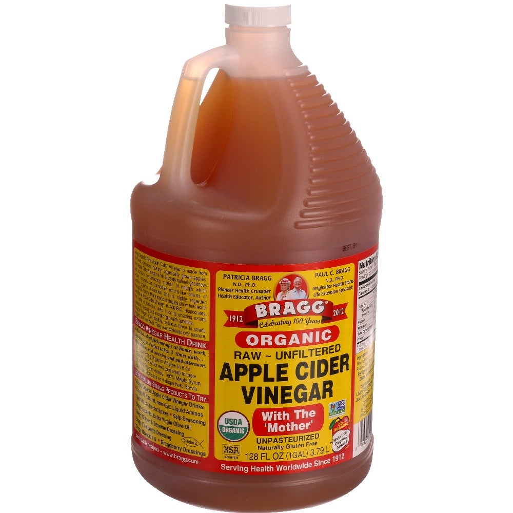 Vinegar, Apple Cider, Raw & Unfiltered 4 - 128 FLUID