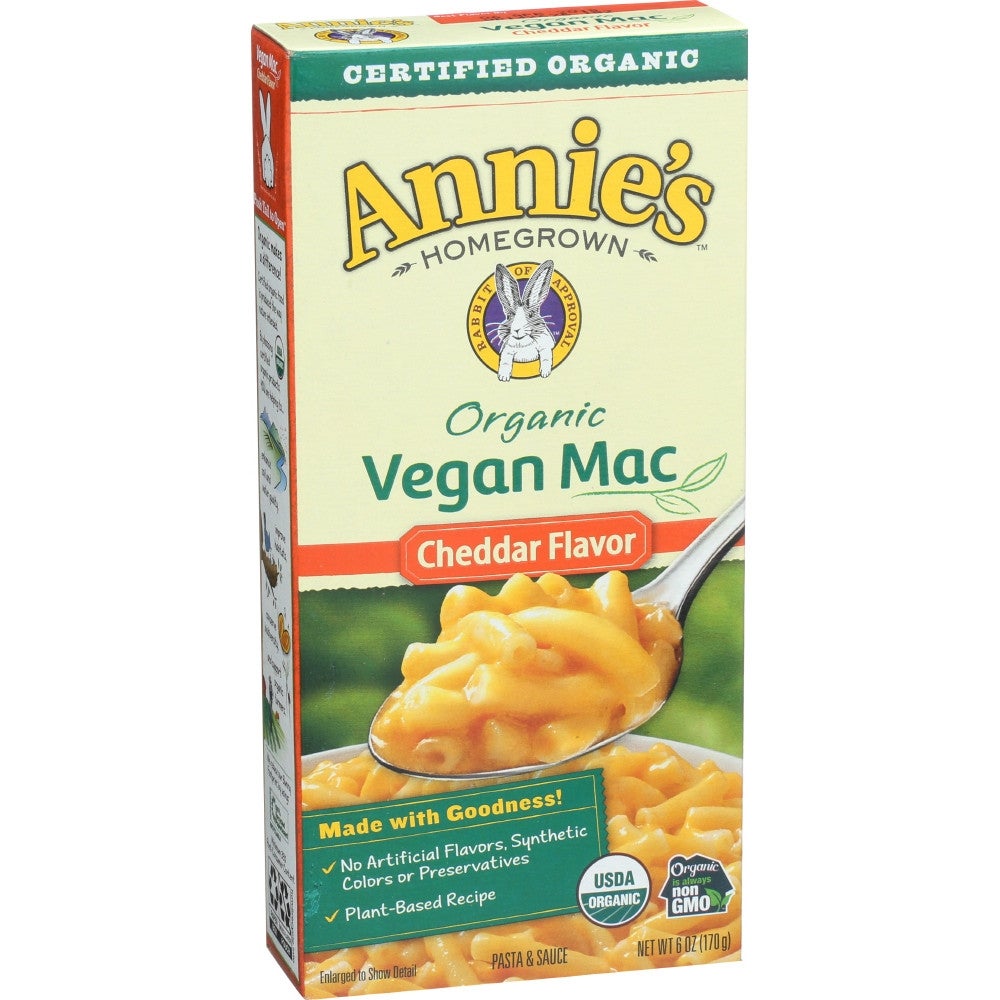 Vegan Mac, Cheddar Flavor 12 - 6 OUNCE 104489