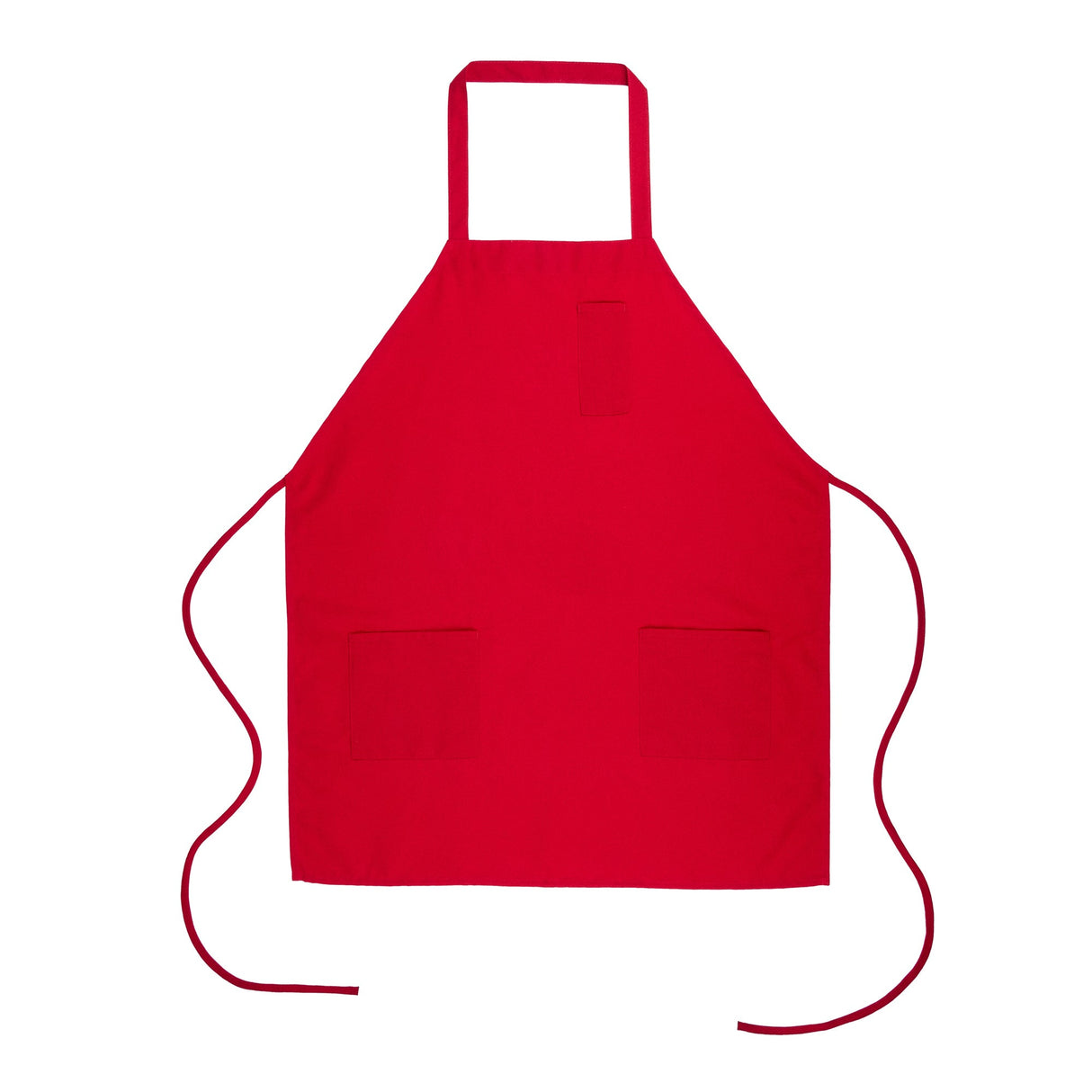 Aprons, Bib, RW Base 3-Pocket, Red, 32.50 x 27.50 Inch 100 - 1 EACH 548613